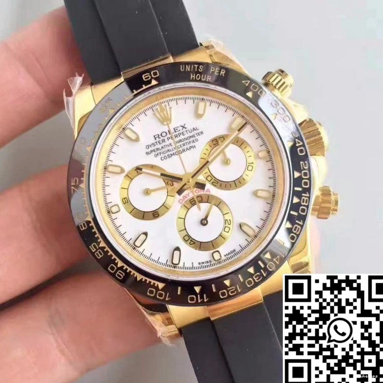 116518LN Cosmograph AR Dial Daytona Rolex Factory White 0109